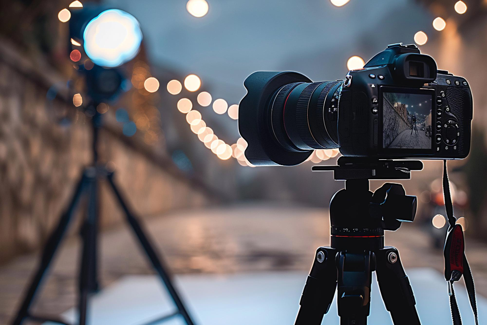 Cinema filmmaking and camera