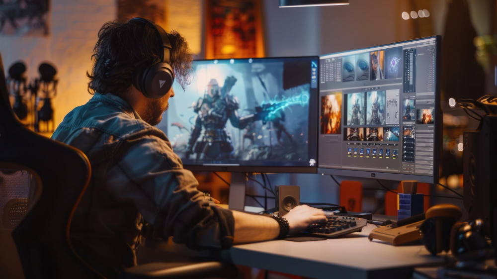 Sci-fi VFX digital environment